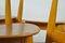 Sedie da pranzo vintage in teak di faggio e tavolo da pranzo in teak di betulla di Wegner & Braakman per Fritz Hansen & Pastoe, anni '50, set di 5, Immagine 8