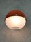 ItalianSpace Age Brown Acrylic Glass Wall Lamp, 1970s, Image 4