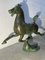 Antique Green Patinated Bronze Statue of the Flying Horse of Ganzu, Early 20th Century 6