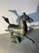 Antique Green Patinated Bronze Statue of the Flying Horse of Ganzu, Early 20th Century 5