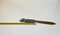 Antique Italian Brass Letter Opener with Dog Handle in Pewter 7