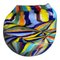 Jarrón moderno multicolor de cristal de Murano de Simoeng, Imagen 1
