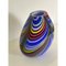 Künstlerische Vase aus Muranoglas mit farbigem Schilfrohr von Simoeng 2