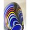 Künstlerische Vase aus Muranoglas mit farbigem Schilfrohr von Simoeng 6