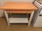 Vintage Hungarian Wood Kitchen Table 7