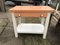 Vintage Hungarian Wood Kitchen Table 1