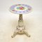 German Porcelain Occasional Tripod Table, 1960s 2