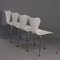 Chaises Butterfly Blanches par Arne Jacobsen pour Fritz Hansen, 2008, Set de 4 4