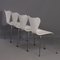 White Butterfly Chairs by Arne Jacobsen for Fritz Hansen, 2008, Set of 4, Image 4