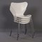 White Butterfly Chairs by Arne Jacobsen for Fritz Hansen, 2008, Set of 4 7