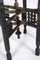 Tray Table in Brass and Wood with Carvings of Indian Origin, 1950s 10