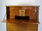 Secretary in Mahogany with Inlaid Wood and Brass Handles, 1790s 10