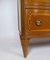 Secretary in Mahogany with Inlaid Wood and Brass Handles, 1790s 5