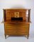 Secretary in Mahogany with Inlaid Wood and Brass Handles, 1790s, Image 11