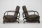 Art Deco Adjustable Armchairs, Czechoslovakia, 1930s, Set of 2, Image 9