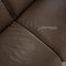 Gray Leather 2-Seater Sofa from Hukla 5