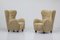 Modern Danish Highback Armchairs, Set of 2 3