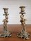 Baroque Victorian Brass Ornate Cherub Candleholders, 1890s, Set of 2 2