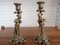 Baroque Victorian Brass Ornate Cherub Candleholders, 1890s, Set of 2, Image 1