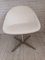 Chaise Pivotante Mid-Century Blanche, 1980s 1