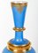Große Napoleon III Baccarat Vase aus Opalglas mit vergoldeter Bronzemontierung 6