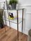 Mid-Century Modern Hollywood Regency Etagere Konsolentisch aus Messing & Glas von Milo Baughman, 1980er 4