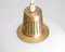 Vintage Brass and Glass Ceiling Lamp by Hans Bergström, 1950s, Image 7