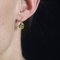 20th Century 18 Karat Yellow Gold Lever-Back Earrings, Set of 2 2