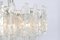 Chandelier Soria Ice Glass from Kalmar, Germany, 1970s, Image 8