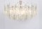 Chandelier Soria Ice Glass from Kalmar, Germany, 1970s, Image 9