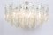 Chandelier Soria Ice Glass from Kalmar, Germany, 1970s, Image 4