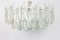 Chandelier Soria Ice Glass from Kalmar, Germany, 1970s 3