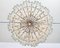 Chandelier Soria Ice Glass from Kalmar, Germany, 1970s, Image 6