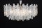 Chandelier Soria Ice Glass from Kalmar, Germany, 1970s, Image 13