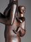 Maternidad Fang Mabea de pie para madre e hijo, Camerún, años 30, Imagen 4