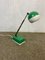 Space Age Table Lamp in Green White 6