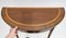 Adams Console Demi Lune Hall Tables in Mahogany, Set of 2, Image 7