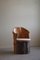 Brutalist Hand-Carved Stump Chair in Pine in the style of Wabi Sabi, Swedish, 1970s 15