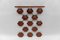 Walnut Honeycombs Wall Coat Rack with Chrome Hooks, 1960s 2