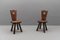 French Provincial Chairs with Oak Armrests, 1960s, Set of 6 8