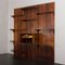 3-Bay Rosewood Wall Bookcase with Secretarie by Poul Cadovius, Denmark, 1960s, Image 8