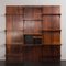 3-Bay Rosewood Wall Bookcase with Secretarie by Poul Cadovius, Denmark, 1960s 5