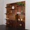 3-Bay Rosewood Wall Bookcase with Secretarie by Poul Cadovius, Denmark, 1960s 2