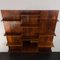 3-Bay Rosewood Wall Bookcase with Secretarie by Poul Cadovius, Denmark, 1960s 20