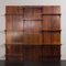 3-Bay Rosewood Wall Bookcase with Secretarie by Poul Cadovius, Denmark, 1960s, Image 1