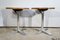 Small Bistro Tables in Ash by R. Vlaemynck, 1990s, Set of 2 13