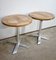 Small Bistro Tables in Ash by R. Vlaemynck, 1990s, Set of 2, Image 2