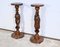 Chestnut Columns, 1950s, Set of 2 3