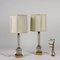 Table Lamps in Cut Crystals with Bronze Lampshades, 1900s, Set of 2 2