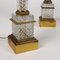 Table Lamps in Cut Crystals with Bronze Lampshades, 1900s, Set of 2 6